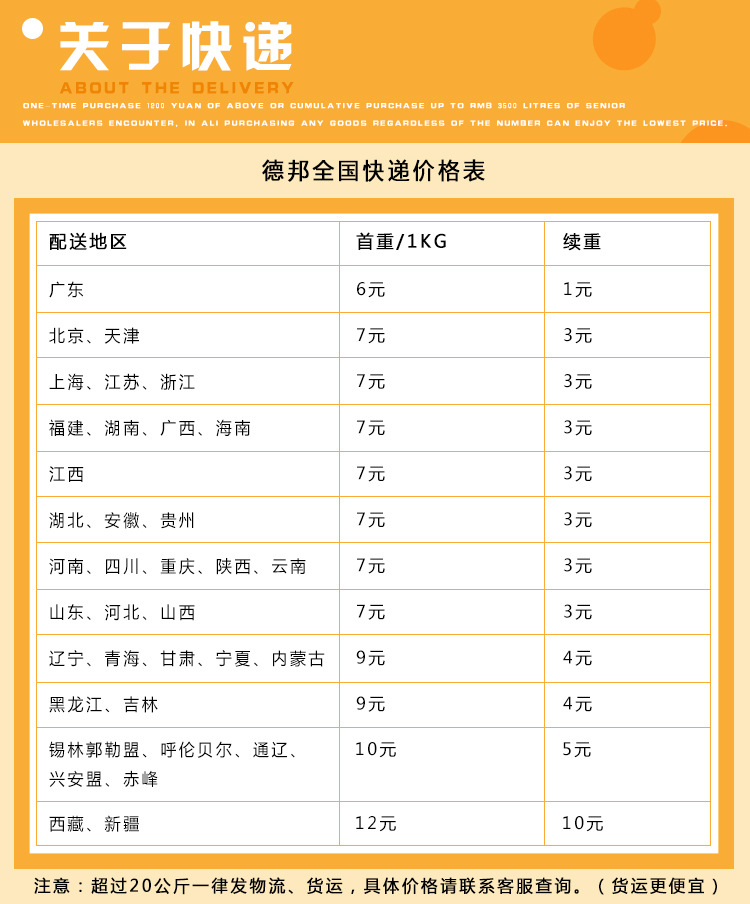 德邦物流价格查询表全解析，德邦物流费用一目了然！