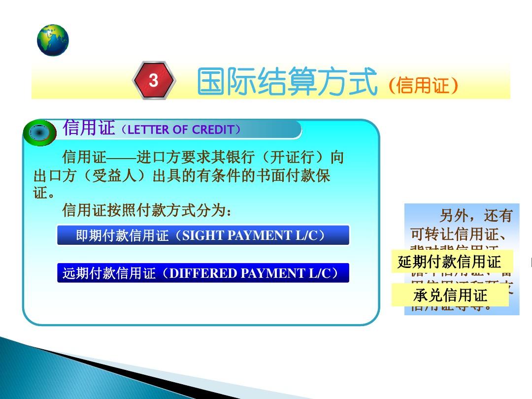 最新信用证产品评测与介绍概览